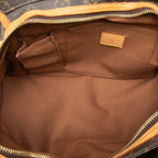 Louis Vuitton Monogram Rivet Shoulder Bag Brown Leather — view 4