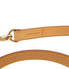 Louis Vuitton Shoulder Strap Beige Leather — view 7