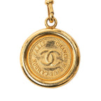 Chanel 31 Rue Cambon CC Logo Chain Belt Gold Plated — view 2