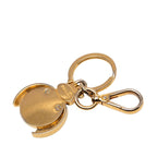 Prada Ladybug Motif Key Holder Charm Gold Plated Enamel — view 3