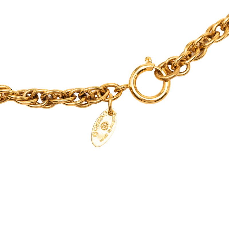 Chanel Long Necklace Gold Plated — view 4