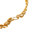 Chanel Necklace Double Chain Gold Plated — view 3