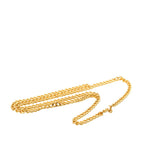 Chanel Necklace Double Chain Gold Plated — view 2