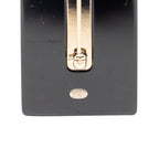 Chanel CC Logo Perfume Bottle Motif Brooch Black White Gold Plastic Plated — view 3