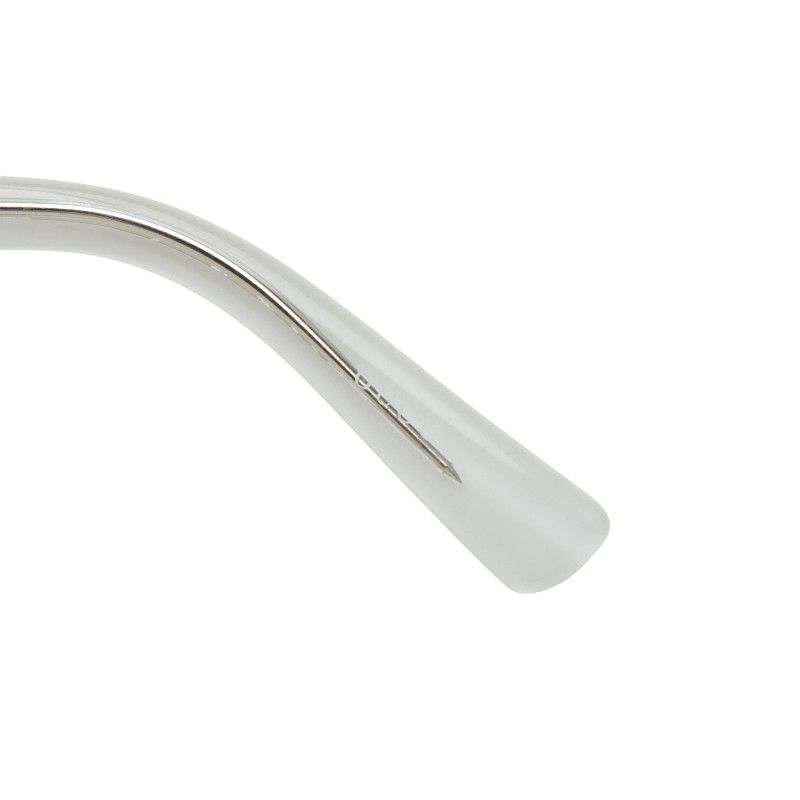 Gucci Logo Sunglasses White Acetate Eyewear — view 5