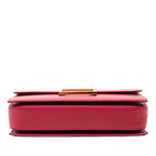 Saint Laurent Classic Lou Crossbody Shoulder Bag Red Leather — view 2