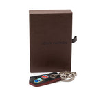 Louis Vuitton Damier LV Alps Porte Cles Small Echappe Key Ring Key Holder Red — view 5