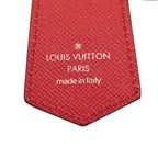 Louis Vuitton Damier LV Alps Porte Cles Small Echappe Key Ring Key Holder Red — view 4