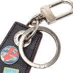 Louis Vuitton Damier LV Alps Porte Cles Small Echappe Key Ring Key Holder Red — view 3