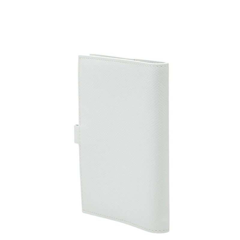 Hermes Ajanda GM Notebook Cover White Veau Epsom Agenda — view 2