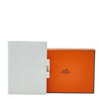 Hermes Ajanda GM Notebook Cover White Veau Epsom Agenda — view 9