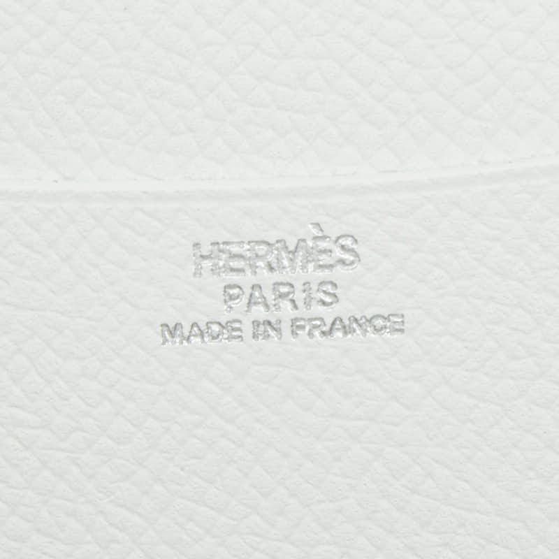 Hermes Ajanda GM Notebook Cover White Veau Epsom Agenda — view 8
