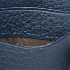 Fendi Selleria Fragment Case Card Navy Red Leather — view 8