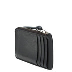 Loewe Anagram L-shaped Zipper Fragment Case Card Black Leather — view 2