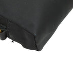 Prada Ribbon Logo Pouch Black Nylon — view 7