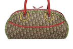 Dior Boston Bag Trotter Rasta Color Brown Silver — view 3