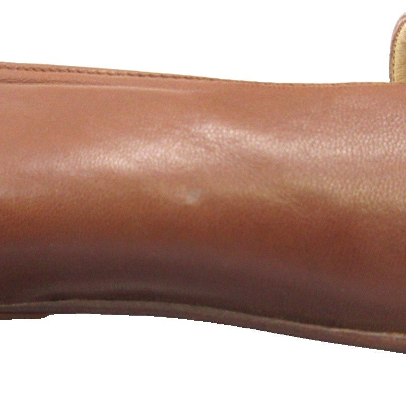 Gucci Bamboo Loafers Leather Brown — view 8