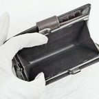 Gucci Clasp Fold Wallet GG Supreme Brown Bifold — view 7