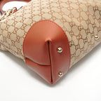Gucci Tote GG Canvas Lame Charm — view 5