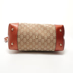 Gucci Tote GG Canvas Lame Charm — view 7