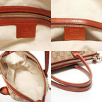 Gucci Tote GG Canvas Lame Charm — view 9