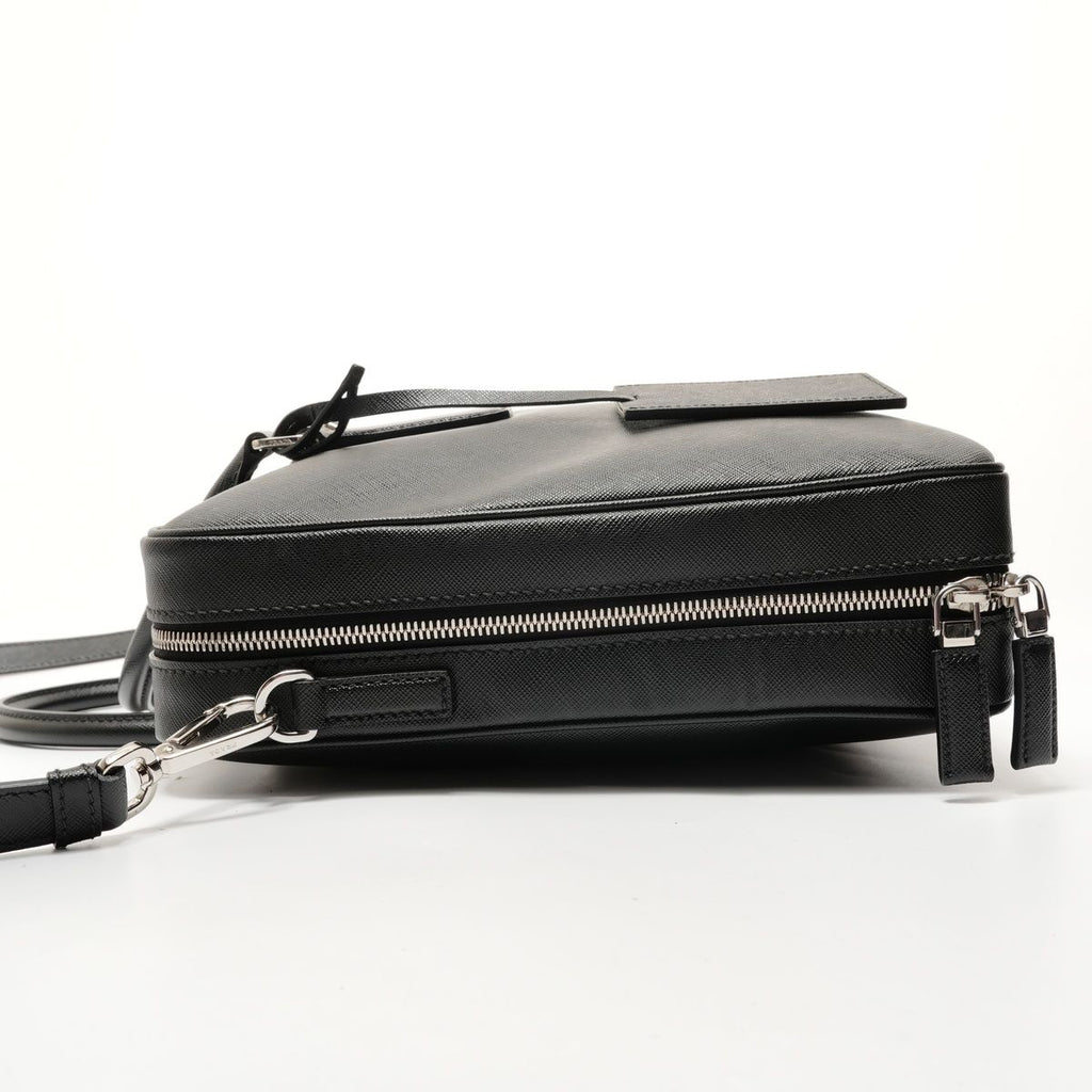 Prada Handbag Sapphia Leather Briefcase — view 3