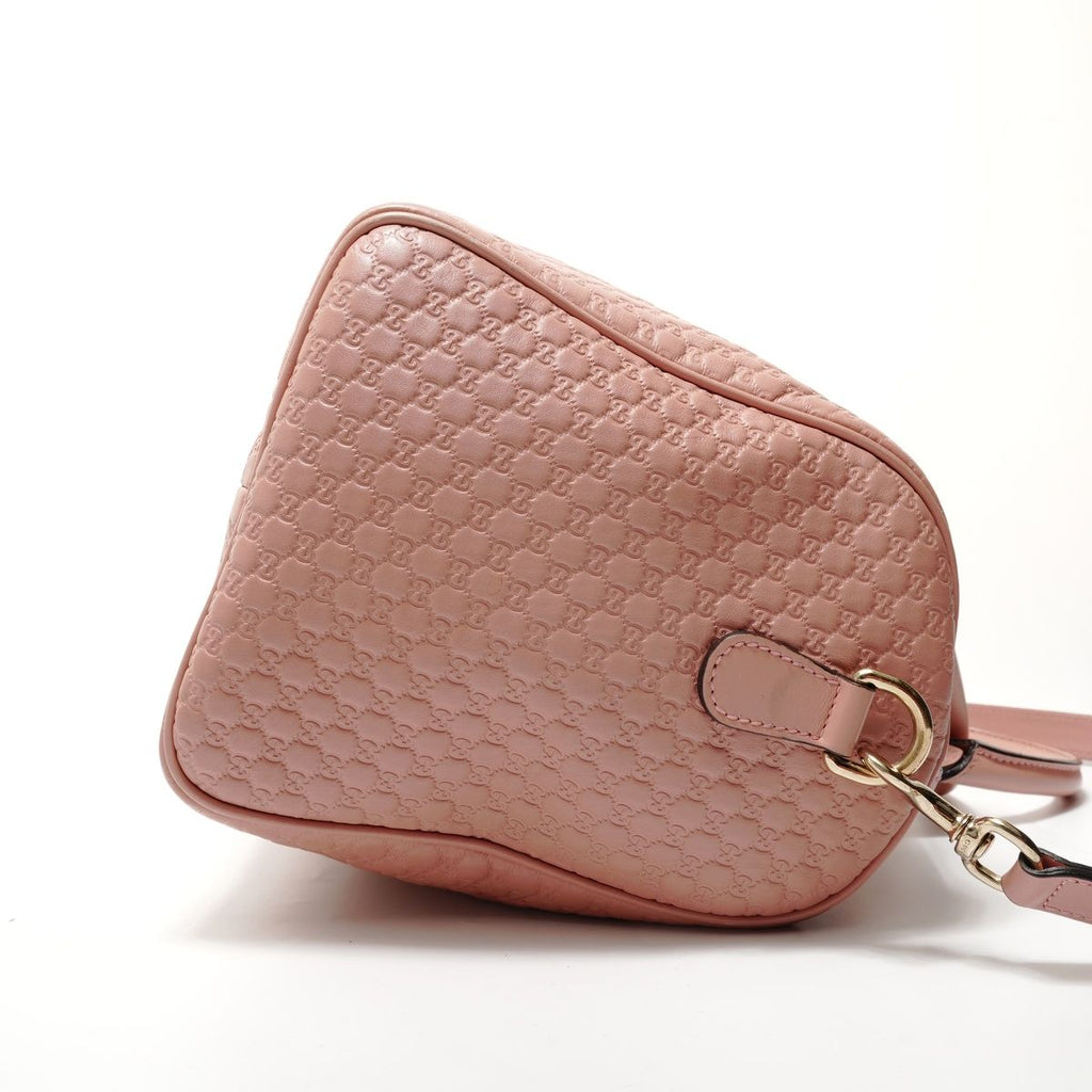Gucci Boston Bag Guccissima Micro GG Mini — view 4