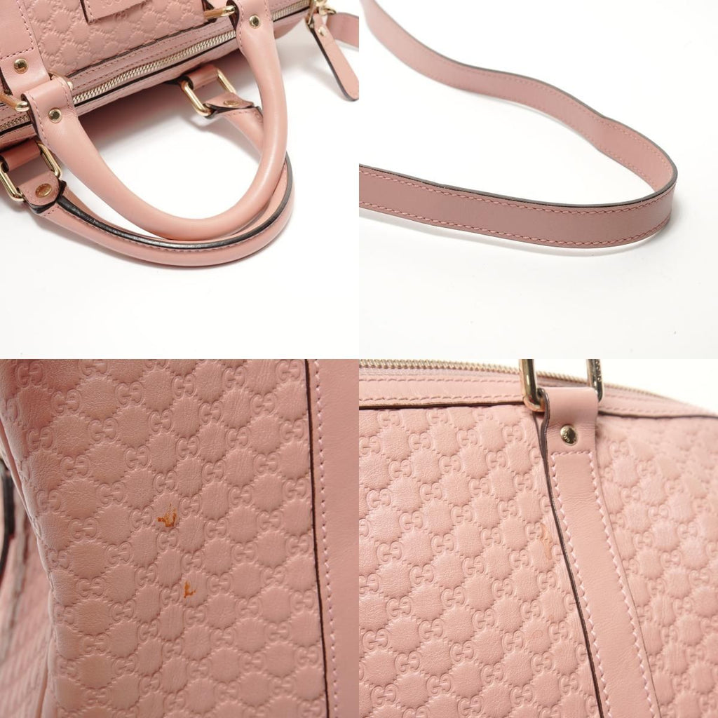 Gucci Boston Bag Guccissima Micro GG Mini — view 9