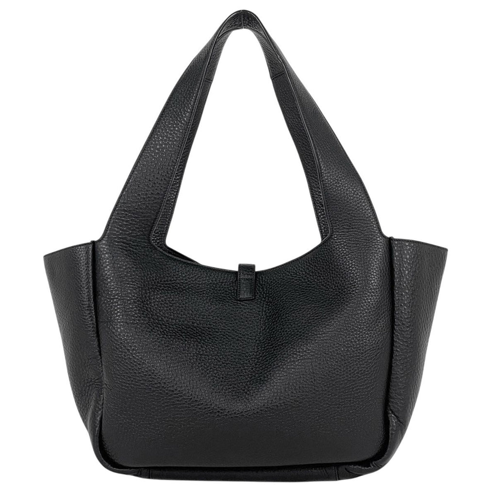 Saint Laurent le Cassette Bear Tote Leather Black — view 3