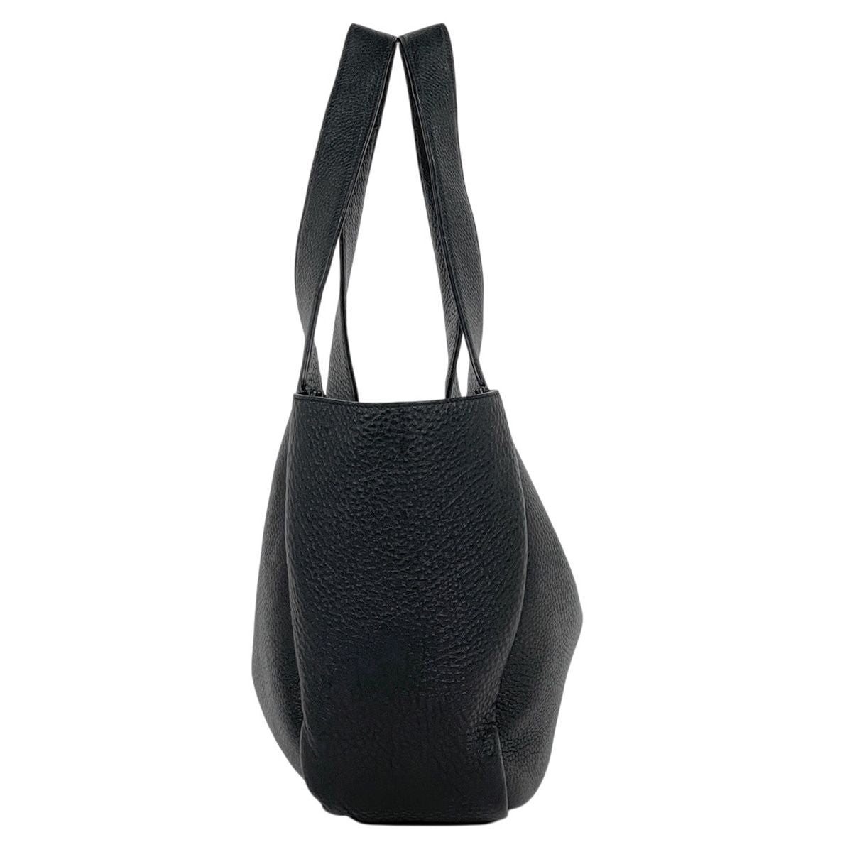 Saint Laurent le Cassette Bear Tote Leather Black — view 4