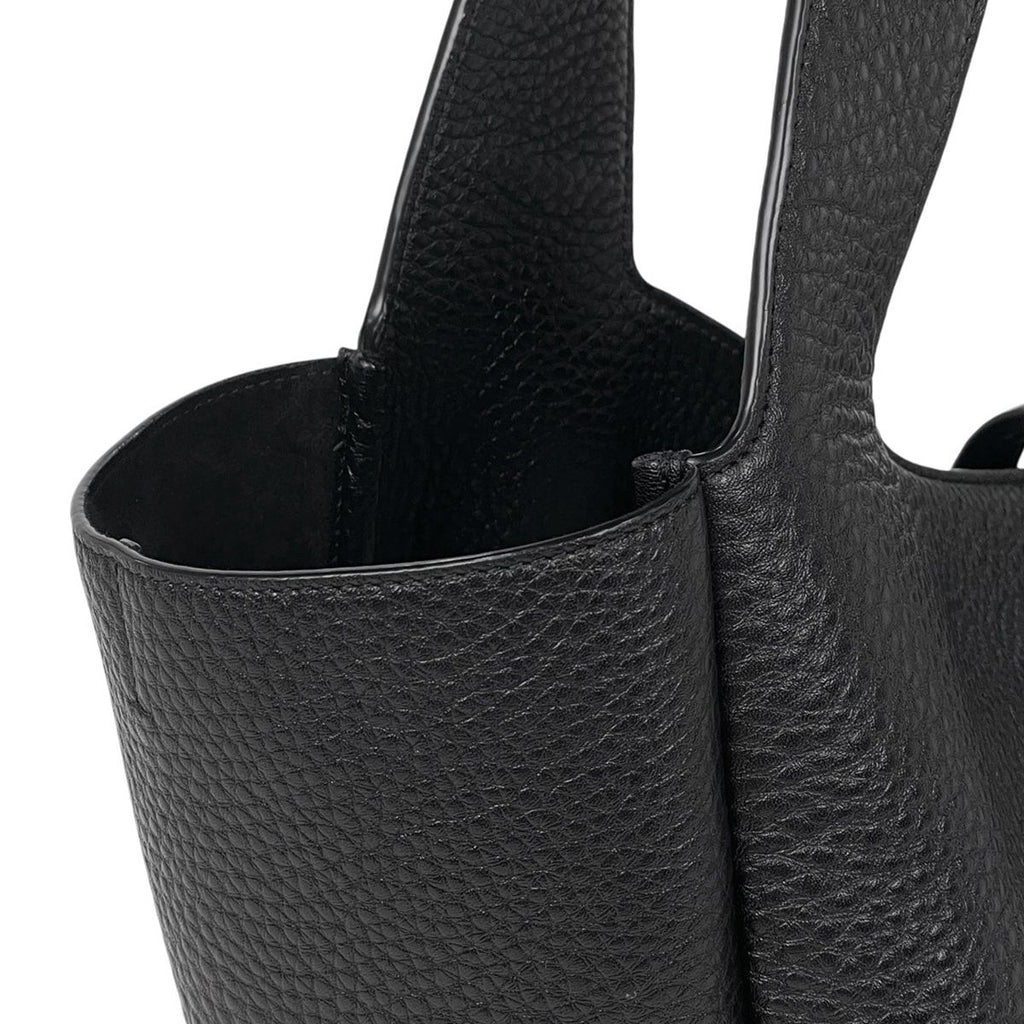 Saint Laurent le Cassette Bear Tote Leather Black — view 7