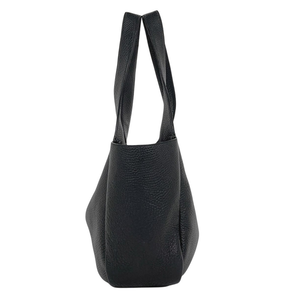 Saint Laurent le Cassette Bear Tote Leather Black — view 2