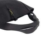 Saint Laurent le Cassette Bear Tote Leather Black — view 8