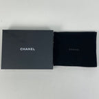 Chanel CC Logo Trifold Wallet Compact Quilted Enamel Leather Pink — view 9