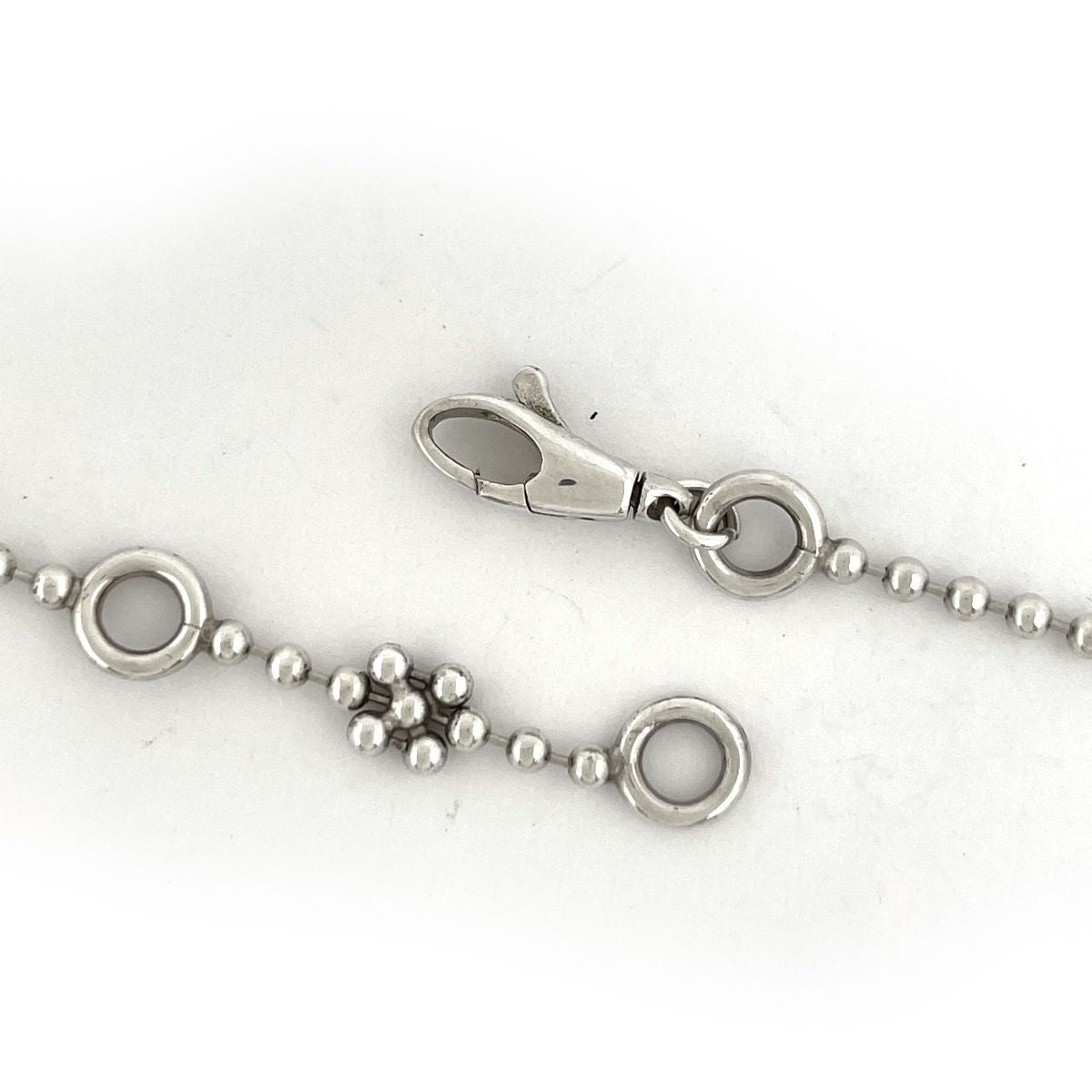 Gucci Interlocking Necklace Round 925 Sterling Silver — view 3