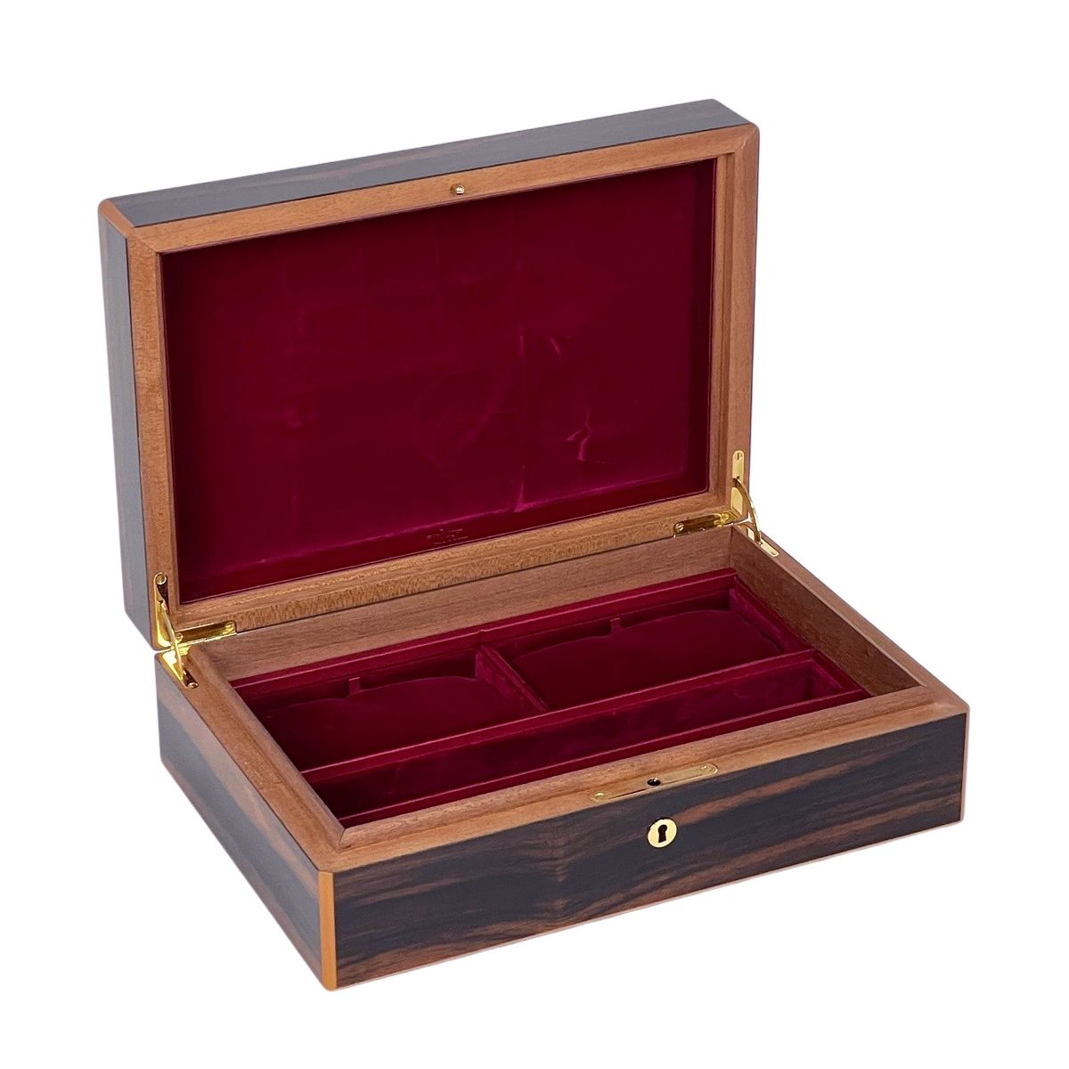 Louis Vuitton Monogram Box Trunk Wood Brown — view 8