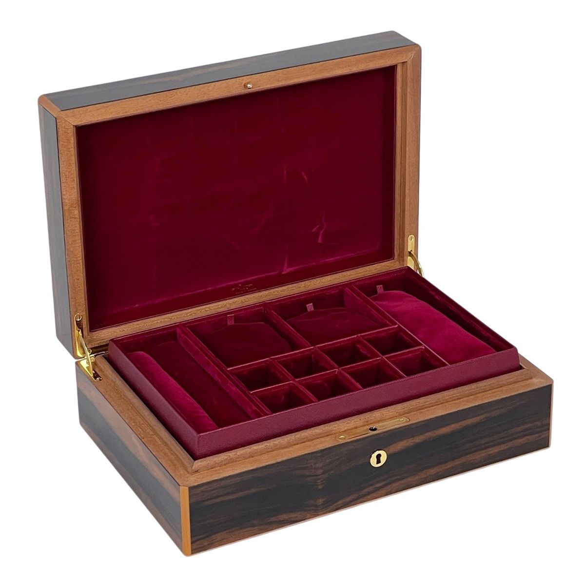 Louis Vuitton Monogram Box Trunk Wood Brown — view 7