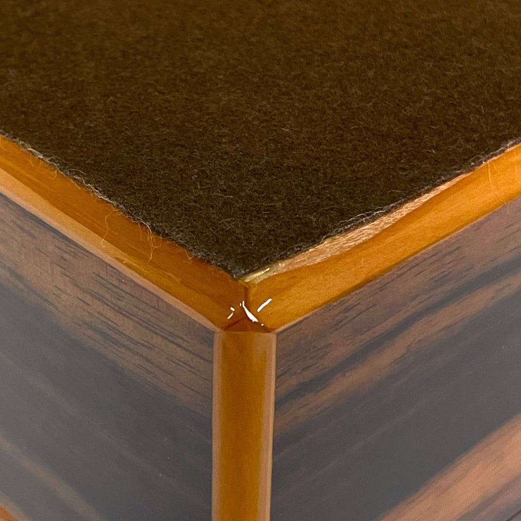 Louis Vuitton Monogram Box Trunk Wood Brown — view 6