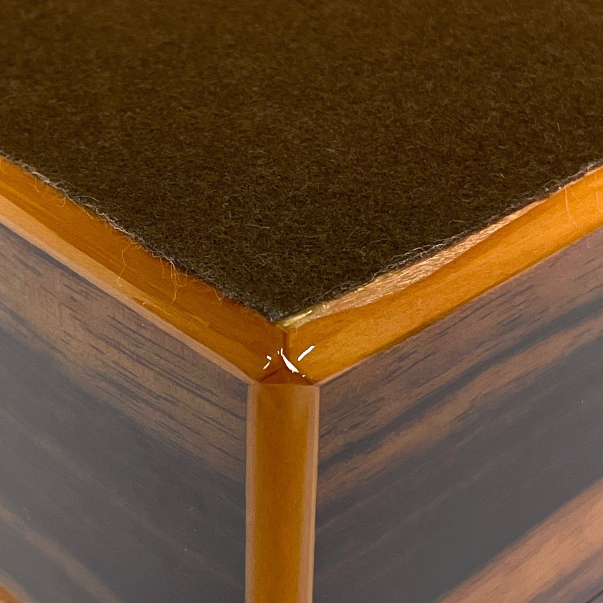 Louis Vuitton Monogram Box Trunk Wood Brown — view 6