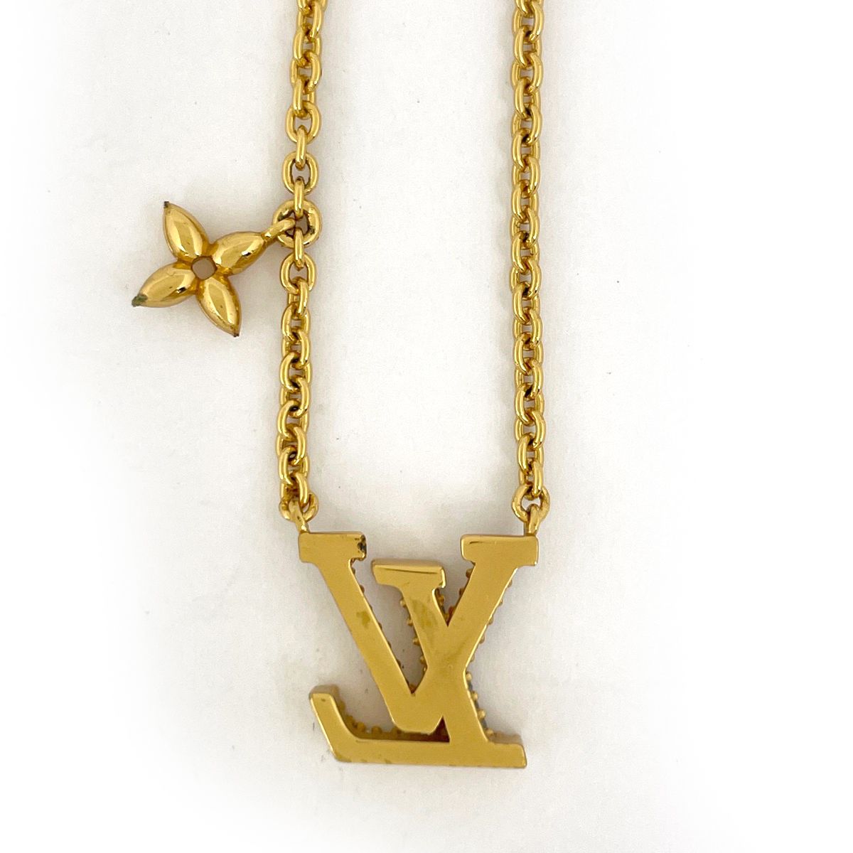 Louis Vuitton Necklace LV Iconic Rhinestone Gold — view 2