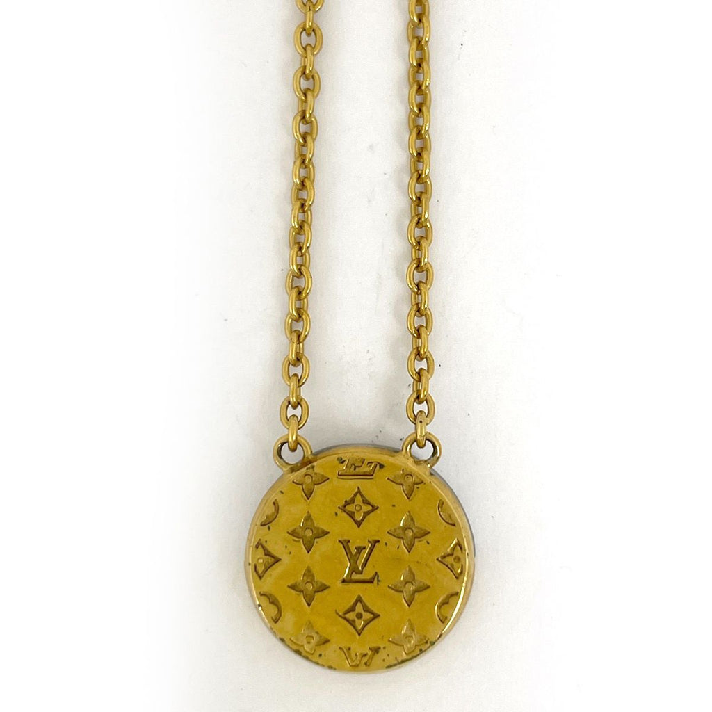 Louis Vuitton Collier L to Necklace Gold Plated — view 2