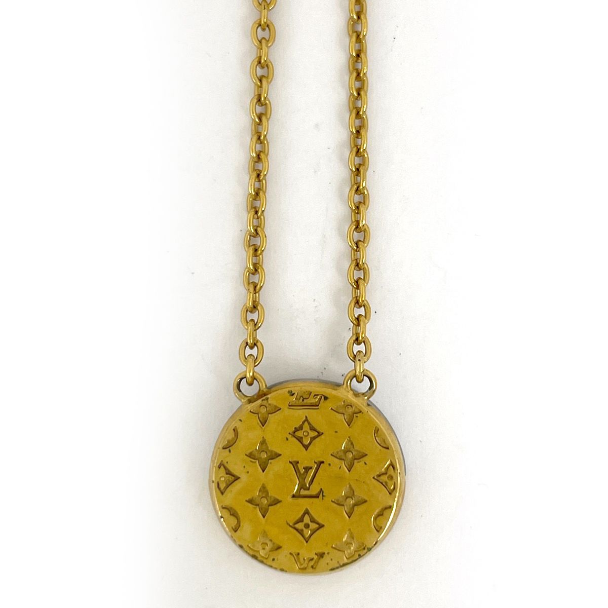 Louis Vuitton Collier L to Necklace Gold Plated — view 2