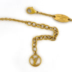 Louis Vuitton Collier L to Necklace Gold Plated — view 3