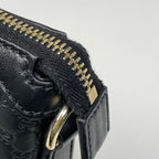 Gucci Micro Guccissima Handbag Leather Black — view 5