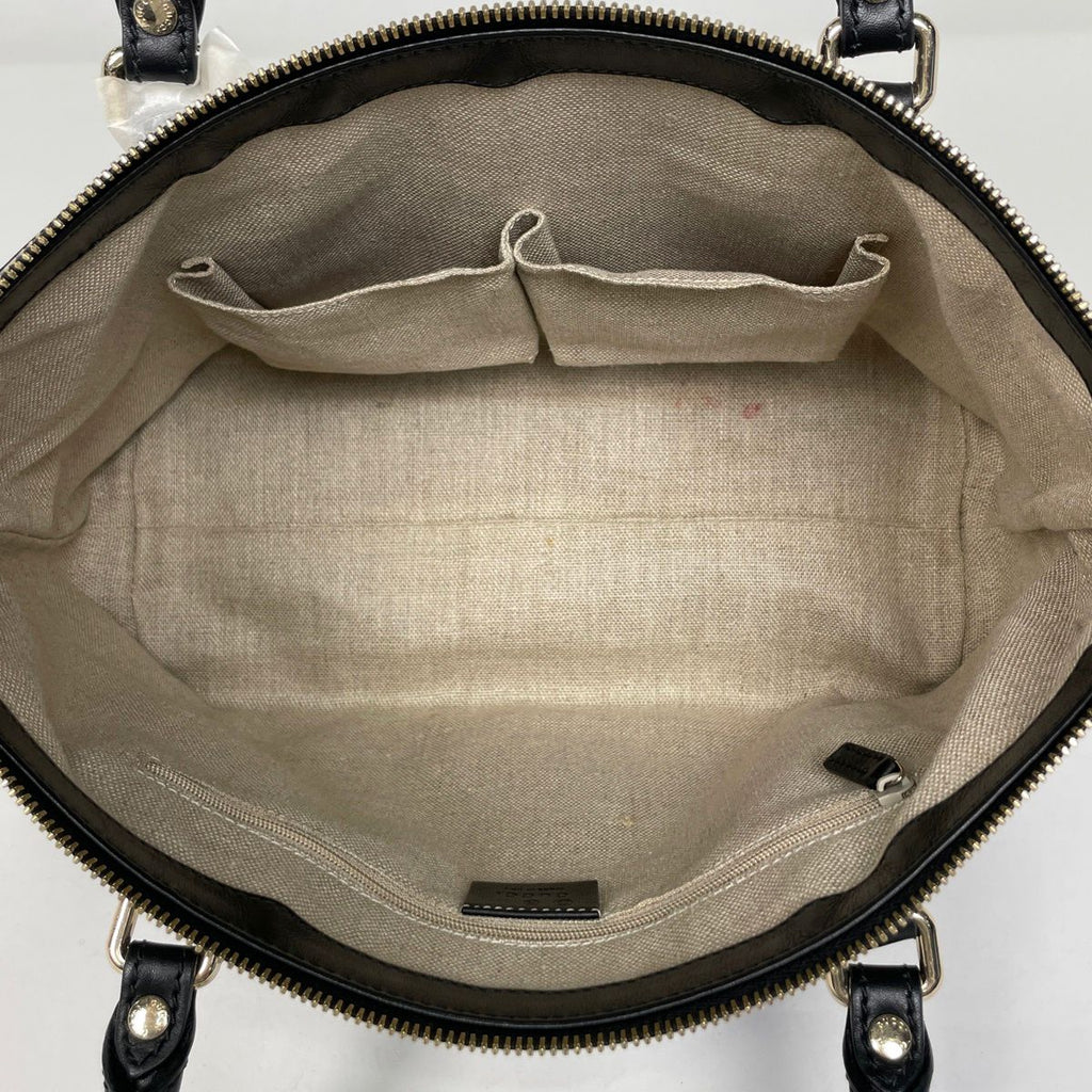 Gucci Micro Guccissima Handbag Leather Black — view 8