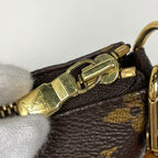 Louis Vuitton Pochette Monogram Brown Pouch — view 5
