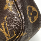 Louis Vuitton Pochette Monogram Brown Pouch — view 3