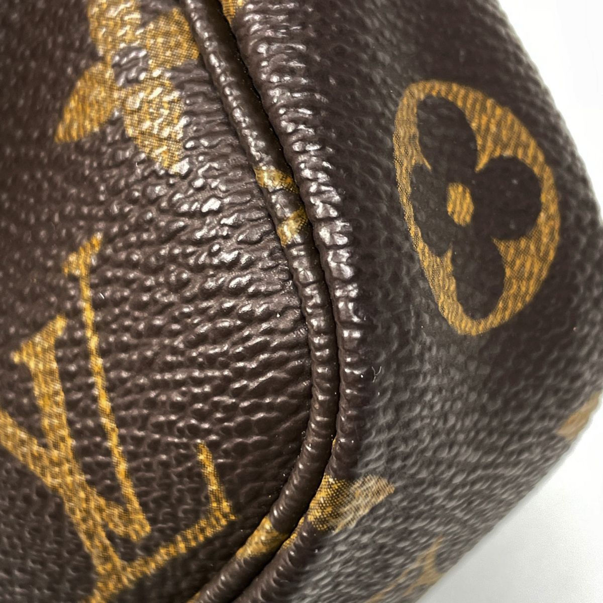 Louis Vuitton Pochette Monogram Brown Pouch — view 3