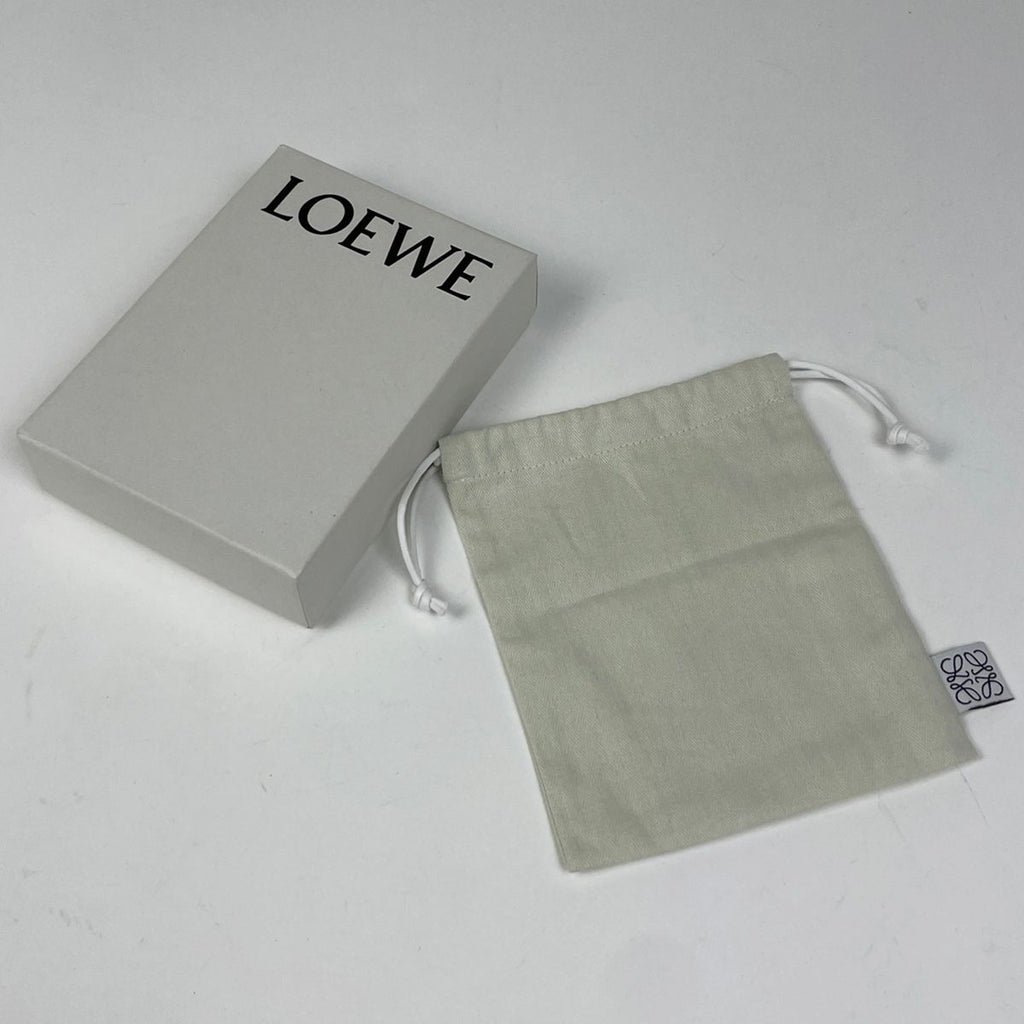 Loewe Duet Compact Wallet Bifold Smooth Leather Mocha — view 8
