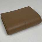 Loewe Duet Compact Wallet Bifold Smooth Leather Mocha — view 2